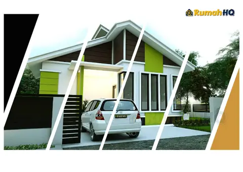 3D view 1 of 5, house RHQ-E1-01 — Bungalow · 1 storey · 3 bed · 3 bath