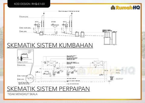 Technical drawing for house RHQ-E1-03, sheet 11 of 12