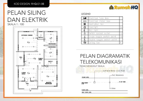 Technical drawing for house RHQ-E1-06, sheet 10 of 13