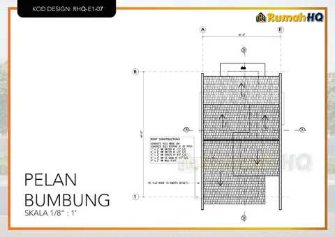 Technical drawing for house RHQ-E1-07, sheet 2 of 13