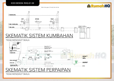 Technical drawing for house RHQ-E1-08, sheet 11 of 13