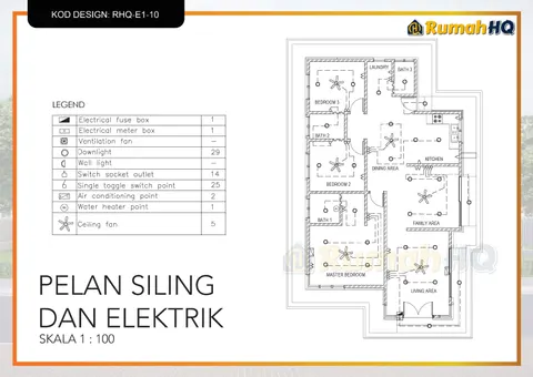Technical drawing for house RHQ-E1-10, sheet 10 of 11