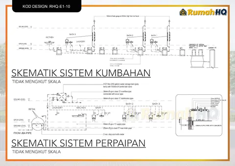 Technical drawing for house RHQ-E1-10, sheet 11 of 11