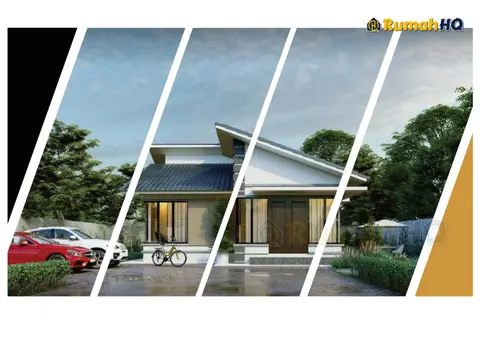3D view 1 of 5, house RHQ-E1-10 — Bungalow · 1 storey · 3 bed · 3 bath