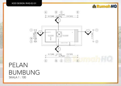 Technical drawing for house RHQ-E2-01, sheet 2 of 13