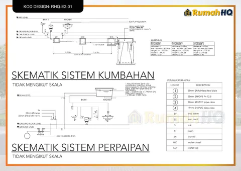 Technical drawing for house RHQ-E2-01, sheet 11 of 13