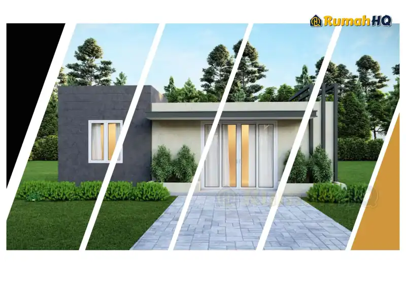 3D view of house RHQ-E2-01 — 1 storey, 337 sq ft, 1 bedrooms, 1 bathrooms