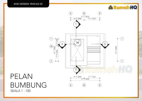 Technical drawing for house RHQ-E2-02, sheet 2 of 13