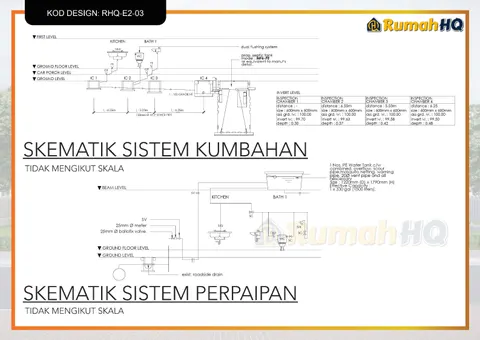 Technical drawing for house RHQ-E2-03, sheet 11 of 13