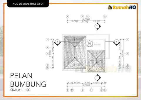 Technical drawing for house RHQ-E2-04, sheet 2 of 13