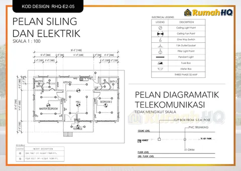 Technical drawing for house RHQ-E2-05, sheet 10 of 13