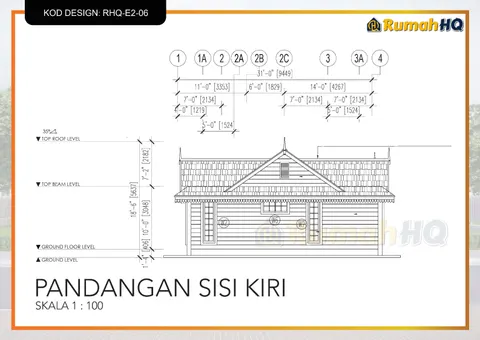 Technical drawing for house RHQ-E2-06, sheet 8 of 13