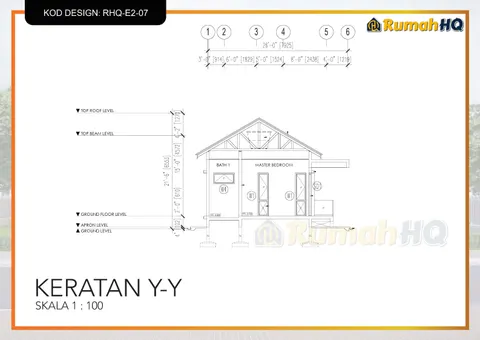 Technical drawing for house RHQ-E2-07, sheet 4 of 13
