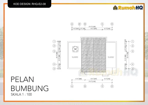 Technical drawing for house RHQ-E2-08, sheet 2 of 13