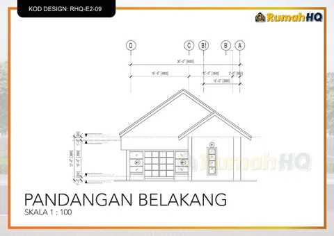 Technical drawing for house RHQ-E2-09, sheet 7 of 13