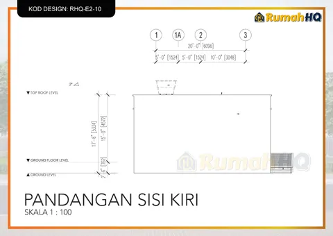 Technical drawing for house RHQ-E2-10, sheet 8 of 13