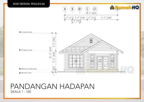 Technical drawing for house RHQ-E3-04, sheet 5 of 13