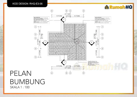 Technical drawing for house RHQ-E3-06, sheet 2 of 13