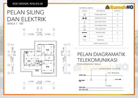 Technical drawing for house RHQ-E3-06, sheet 10 of 13