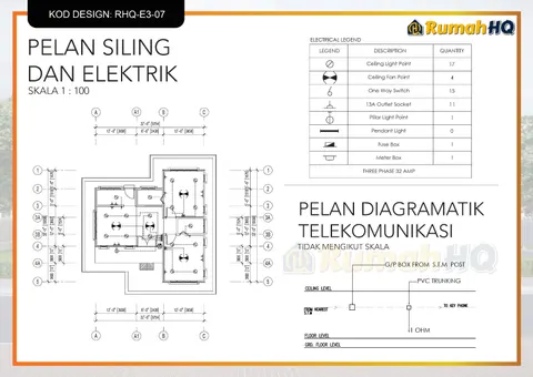 Technical drawing for house RHQ-E3-07, sheet 10 of 13