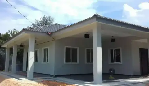 Projek RumahHQ di Cheras, banglo 1 tingkat, tanah berbukit — gambar 7 daripada 15