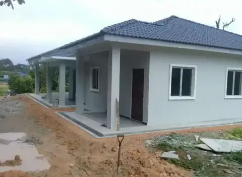 Projek RumahHQ di Cheras, banglo 1 tingkat, tanah berbukit — gambar 15 daripada 15