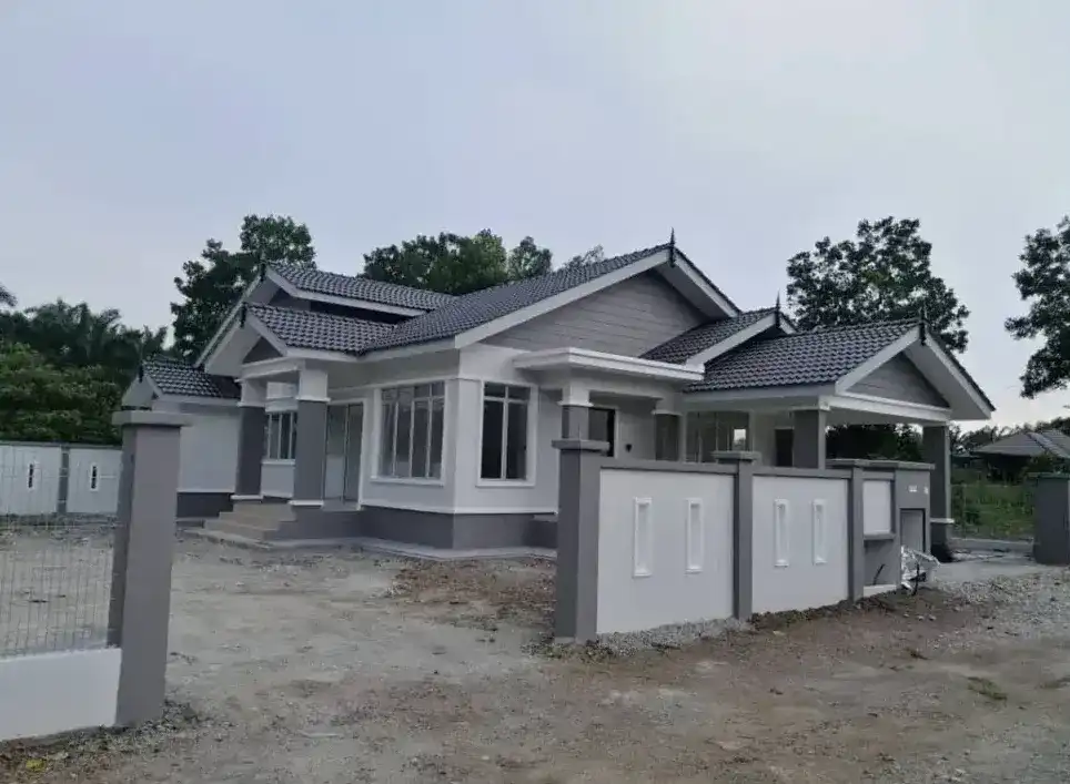 Banglo 1 tingkat siap dibina oleh RumahHQ di Ijok, Kuala Selangor