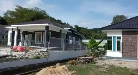 Projek RumahHQ di Mantin, Negeri Sembilan, banglo 1 tingkat — gambar 1 daripada 14