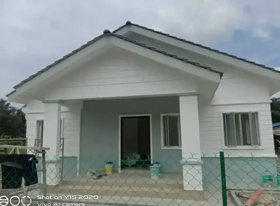 Banglo 1 tingkat siap dibina oleh RumahHQ di Parit Mahang, Kuala Selangor