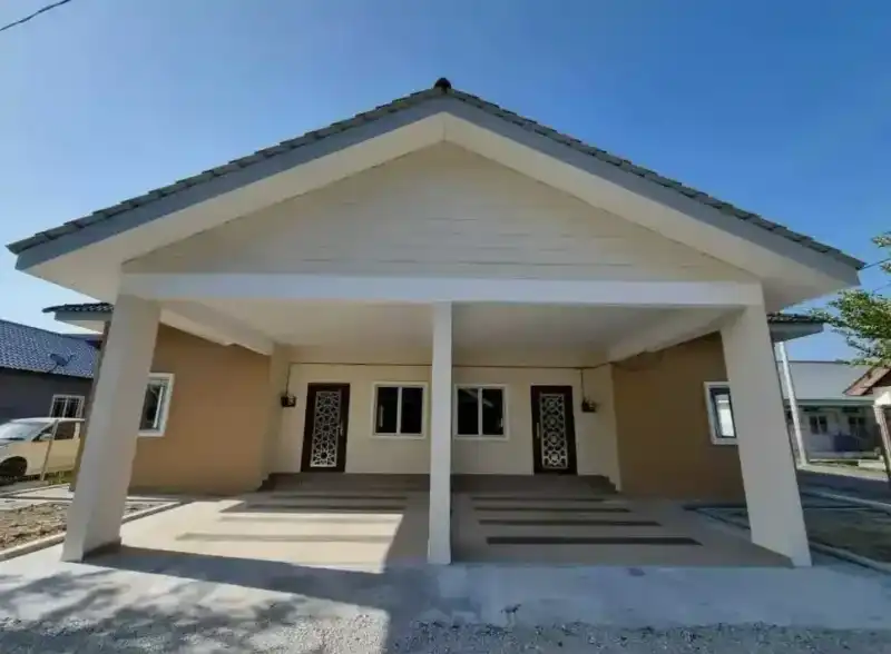 Single-storey bungalows built by RumahHQ in Sungai Serdang, Klang