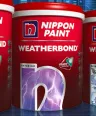 External walls: Nippon Weatherbond, standard colour