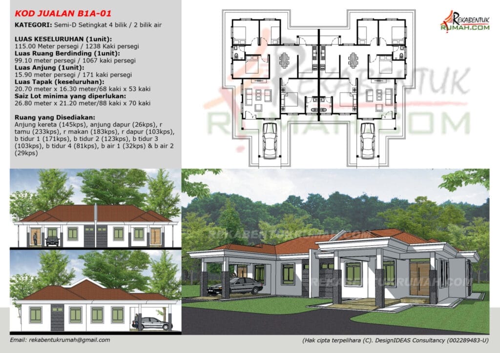 1 Tingkat SemiD 1400sqf Page2