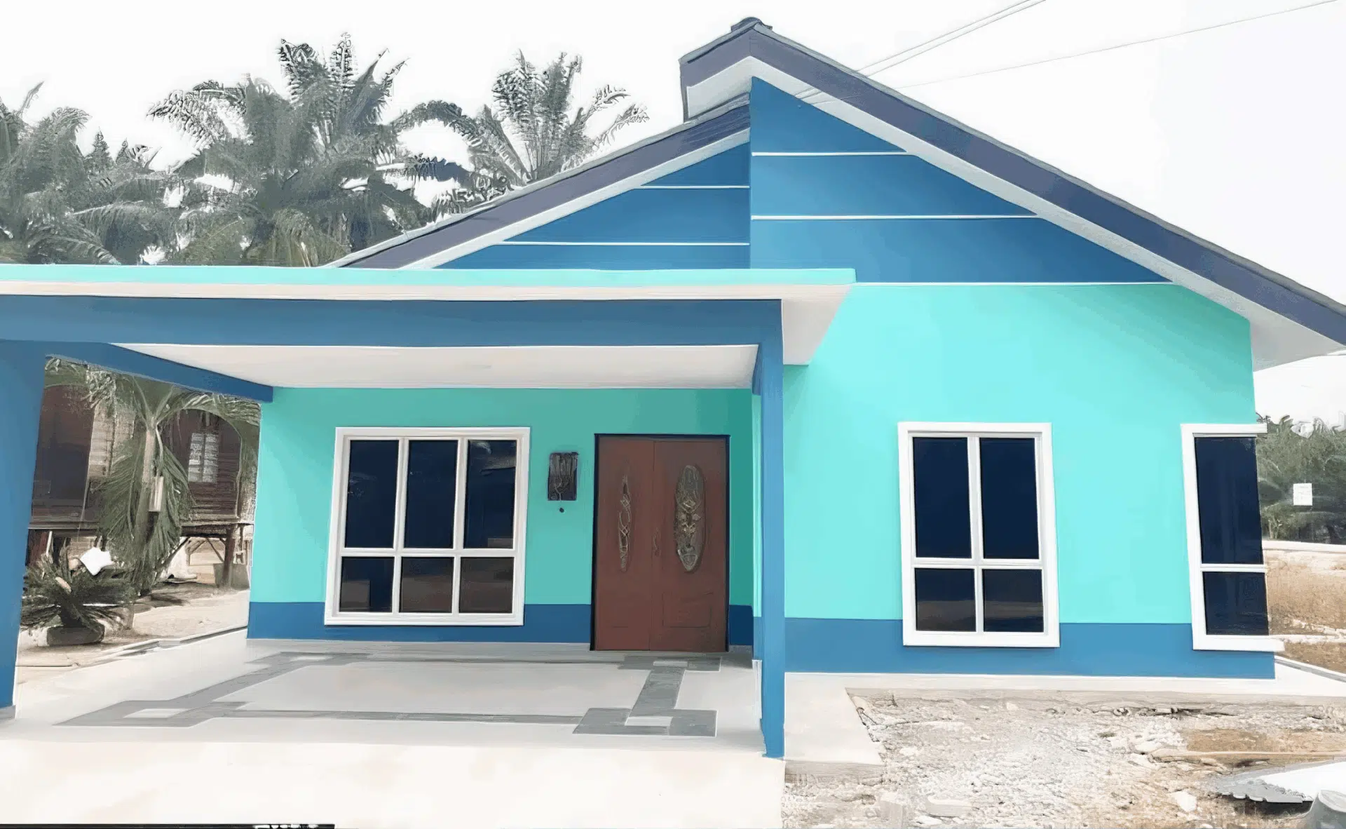 Pencahayaan yang Sesuai untuk Menonjolkan Tangga Terapung