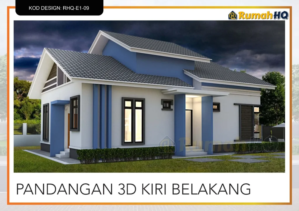 Rekabentuk Design Rumah RHQ E1 09 5