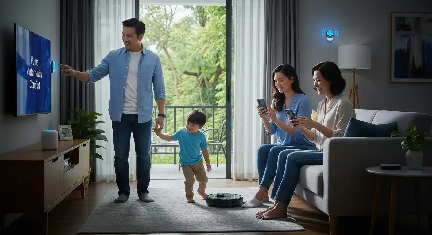 home automation family comfort image