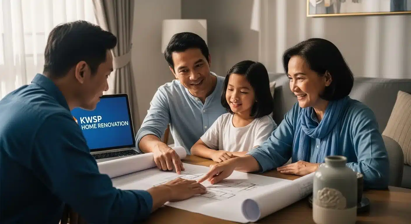 kwsp for home renovation family