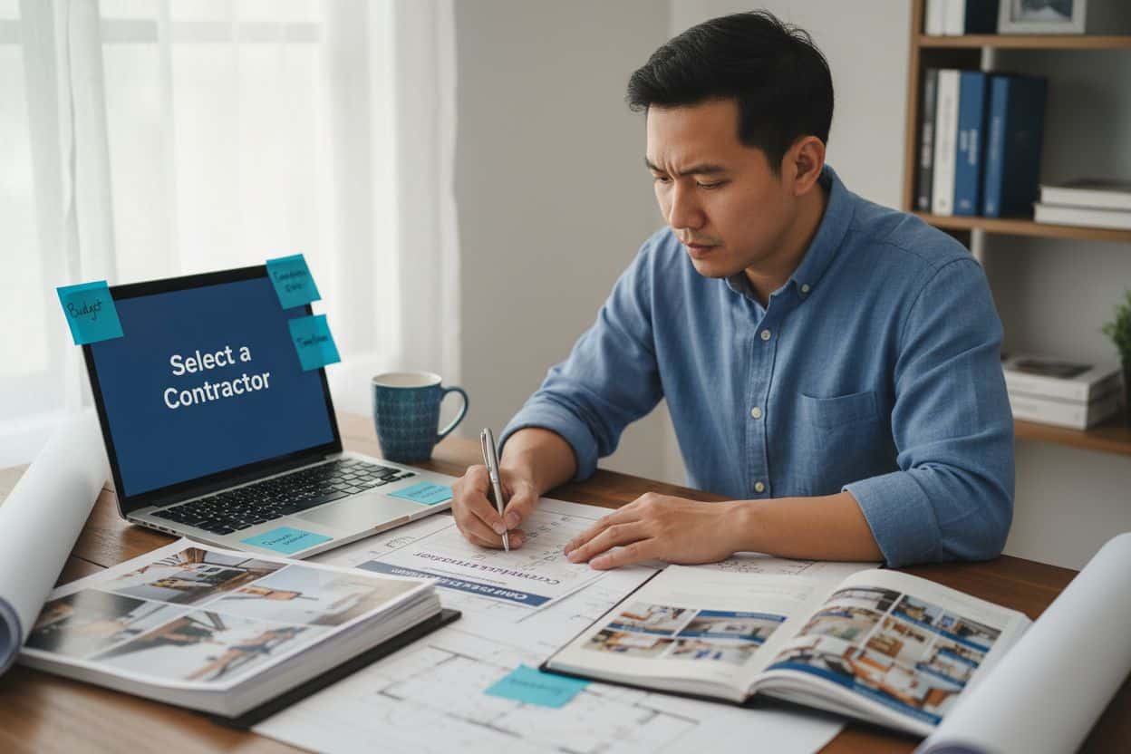 select contractor, homeowner guide