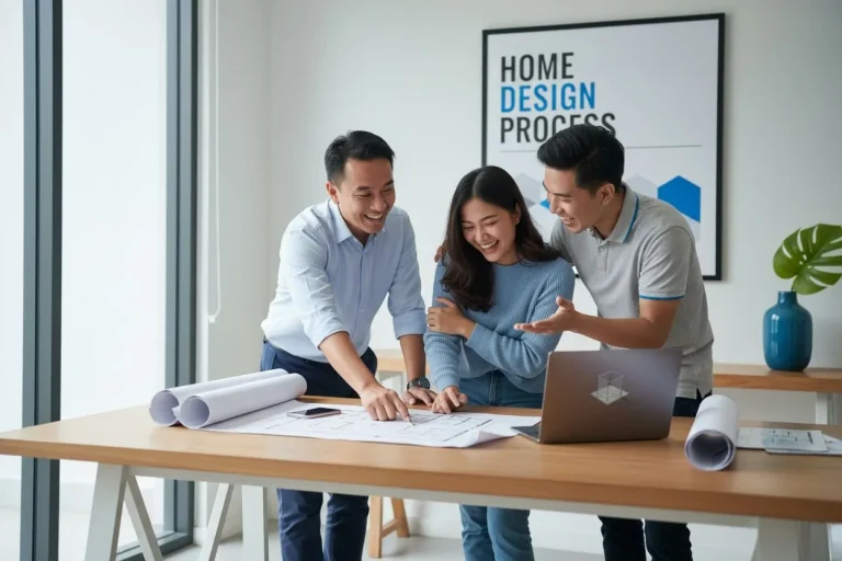 new home design process, architect, planning