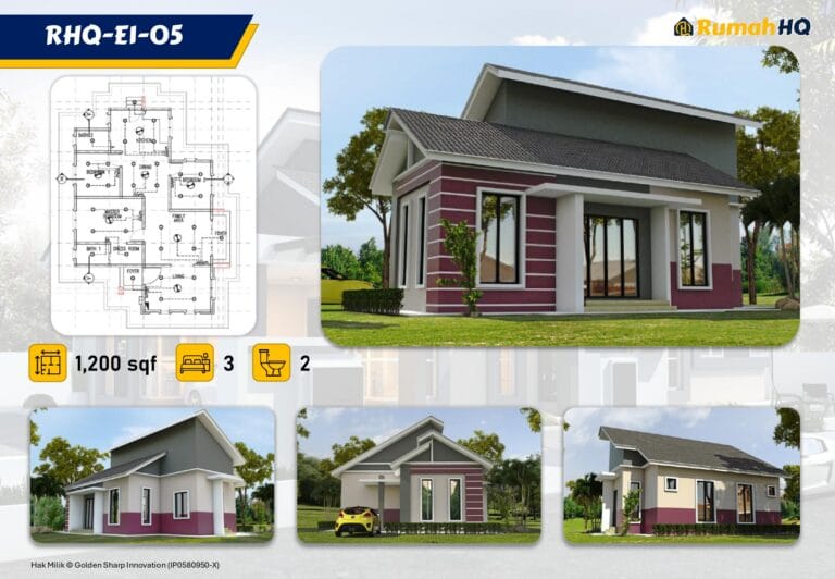 RHQ-E1-05 18 Koleksi Pelan Rumah page 0008