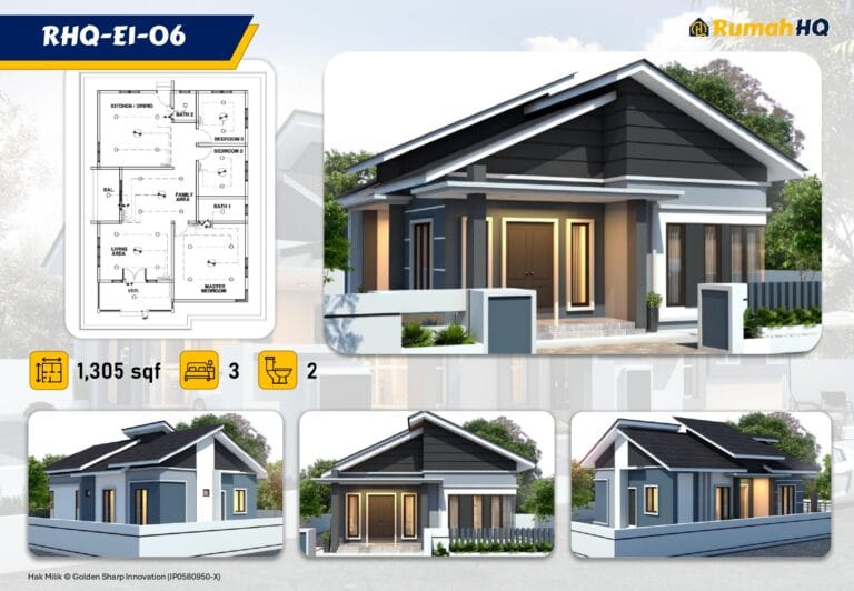 RHQ-E1-06 17 Koleksi Pelan Rumah page 0009