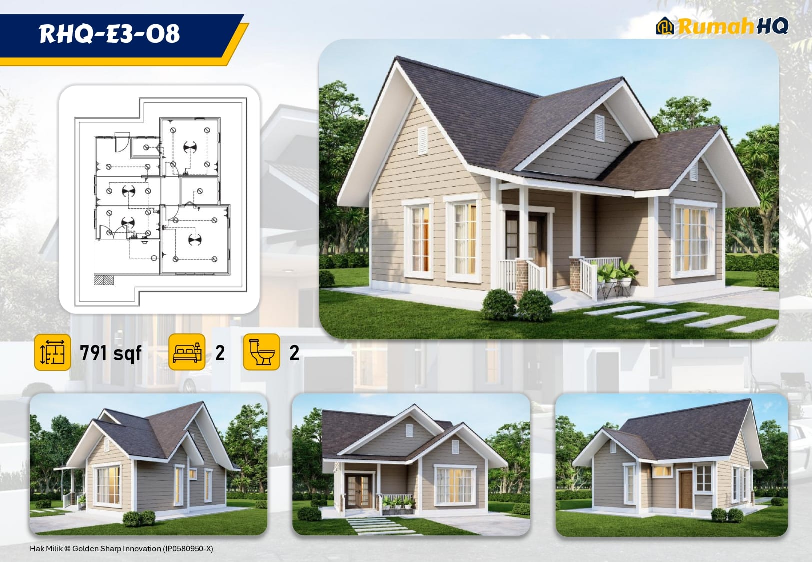 Nak Bina Rumah Sendiri? Ini 8 Persediaan Wajib Sebelum Duit Anda “Terbakar”! 32 Koleksi Pelan Rumah page 0031