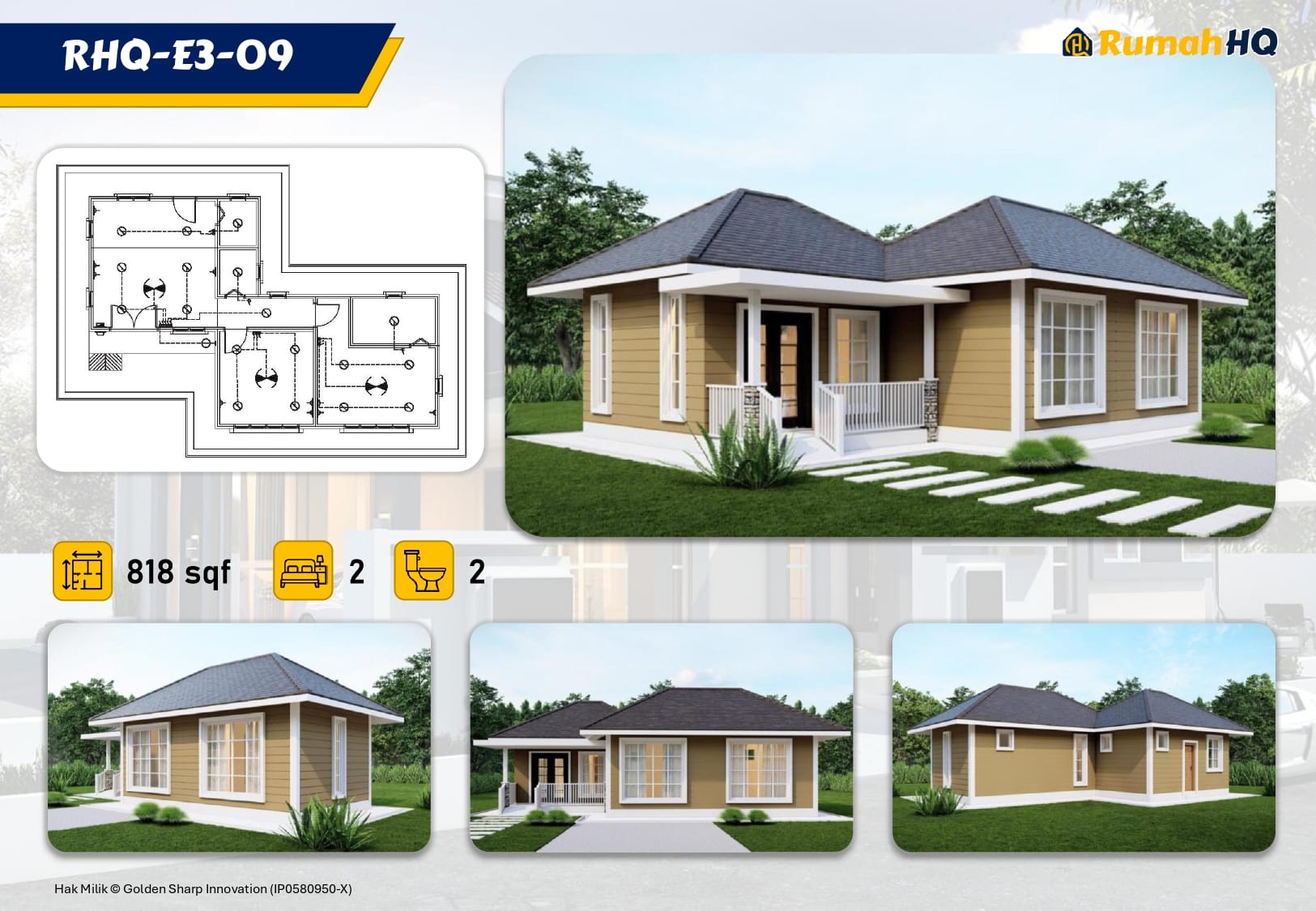 Nak Bina Rumah Sendiri? Ini 8 Persediaan Wajib Sebelum Duit Anda “Terbakar”! 34 Koleksi Pelan Rumah page 0032